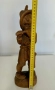 Винтидж фигурка дърворезба, снимка 9