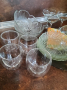 Комплект стъклени изделия , снимка 1 - Чаши - 44640382