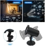 Водоустойчив LED проектор Снежинка за прожектиране на сняг, снимка 1