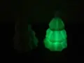 Светещи лампи Коледни елхички., снимка 5