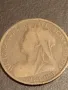 Стара монета 1 пени 1899г. Англия Императрица Виктория 34953 , снимка 5