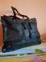 Стилна дамска чанта с черна плетка, снимка 3