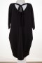 Черна асиметрична рокля марка Tessita - 4XL, снимка 4