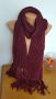 Ръчно плетен класически  шал, снимка 1 - Шалове - 30880135