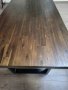 ПРОМОЦИЯ!!! Масивна дървена трапезна маса от тъмно дърво, снимка 4