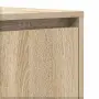 vidaXL Служебен шкаф Сонома дъб 120 x 41 x 75 см Инженерна дървесина, снимка 9