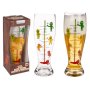 Голяма стъклена чаша Бирен Барометър - 1300 мл, снимка 1 - Подаръци за мъже - 42575369