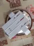 Ликвидация! 100 бр. Нови Двойни Лампи за вграждане (Луни) E27 / 220V, снимка 3