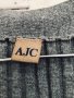  Модерна сива жилетка-потник-елек AJC,рипс, снимка 4