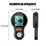 Професионална дигитална ръчна лупа с 500X увеличение HD IPS дисплей за четене книги работа печат, снимка 8