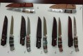 Ловни, туристически, кухненски ножове, нож с кания ръчна изработка. Подходящ подарък за ценители!, снимка 13