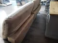 Бежов ъглов диван от плат "Bolsano", снимка 11