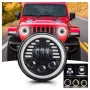 НОВ МОДЕЛ 2024 200W 7 Инчови Диодни Фарове за Lada Niva Jeep Wrangler, снимка 2