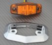 Диодни Лед LED светлини габарити за камион ОРАНЖЕВИ 12-24V , снимка 3