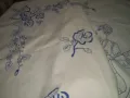  Бродиран  гоблен    ръчна синя бродерия, снимка 6