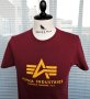 Оригинална мъжка тениска Alpha Industries размер М, снимка 2