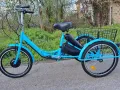Сгъваем Нов модел e-Trike Hybrid Велосипед с три гуми Електрически Хибрид, снимка 15