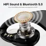 Слушалки Tribit OpenGo Open-Ear, Bluetooth, Ергономични кукички за уши, 104 ч, IPX5, черни, снимка 3