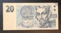 Чехия.
20 крони. 1994 година., снимка 1