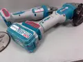 2 броя Акумулаторни Безчеткови Ъглошлайфи TOTAL + Батерия + Зарядно, снимка 14