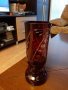 Червен кристал ваза винтидж, снимка 3