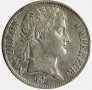 Монета Франция 5 Франка 1812 г  Наполеон I Бонапарт