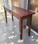 Конзолна маса от масив с чекмедже, снимка 4