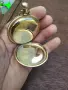 Стар позлатен джобен часовник, снимка 4