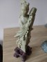 Стара статуетка от сапунен камък, снимка 1 - Антикварни и старинни предмети - 35059244