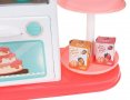 Игра Детска кухня , 72 см, много аксесоари и прибори, детска кухня, кухня за кукли, червена, снимка 12