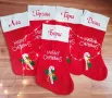 коледни чорапчета с име по поръчка , снимка 3