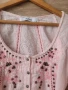 Розова блузка с бродерии памучна материя , снимка 5
