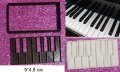 Клавиши Пиано пластмасов резец форма за фондан тесто бисквитки, снимка 1 - Форми - 31944472
