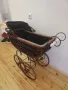 Винтидж ретро количка за кукли Викториански стил Ръчно изработена от естествени материали. , снимка 16
