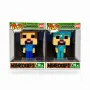 Винилови фигури Minecraft Steve – 2 модела по избор, 25 см, с кутия, снимка 1