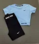Nike Дамски Спортен Комплект Тениска И Клин🔝Дамски Спортен Екип Найк - Различни Цветове Код LFS335, снимка 3