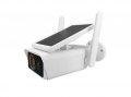 Соларна безжична WIFI IP камера 1080P HD, 2 антени Водоустойчива система за видеонаблюдение, снимка 1 - IP камери - 30252798