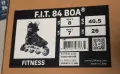Продавам кънки, инлайн ролери K2 fit boa номер 8, 40.5, снимка 4