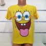 Нова детска тениска с дигитален печат Спондж боб, снимка 3