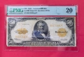 50 долара 1922 година Америка PMG VF20, снимка 1