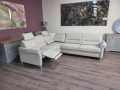 ПРОМОЦИЯ!Светло кремав ъглов диван от плат Dakar с ел.релакс механизъм, снимка 2