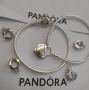 Сребърни гривни Pandora , снимка 1 - Гривни - 44739607