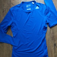 adidas techfit - страхотна мъжка блуза КАТО НОВА, снимка 7 - Спортни дрехи, екипи - 39330054