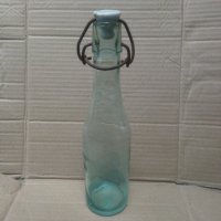 Ретро шише бутилка с керамична кокалена тапа, снимка 9 - Антикварни и старинни предмети - 42686334