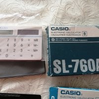 Ретро калкулатори CASIO , снимка 4 - Друга електроника - 44367192
