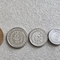 Монети. Карибски басеин. Холандски Антили. 1, 5, 10, 25 цента  и 1 гулден . 5 бр. , снимка 4 - Нумизматика и бонистика - 42425177
