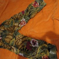 цветен летен панталон- широк крачол, снимка 1 - Панталони - 31999263