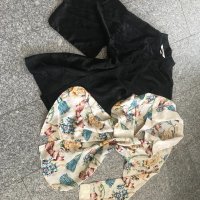 VICTORIA S SECRET риза и кимоно S, OYSHO S панталон 100% коприна , снимка 10 - Туники - 34013275