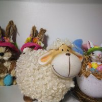 Керамична овца , снимка 4 - Декорация за дома - 39754344