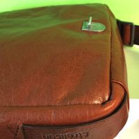 STRELLSON - Мъжкa чантa за през рамо - естествена кожа, снимка 10 - Чанти - 42115110
